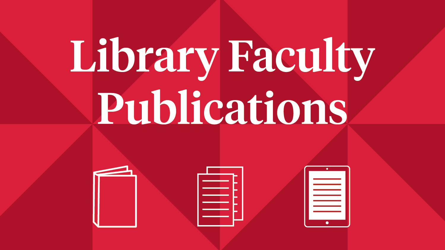 Library Faculty Publications