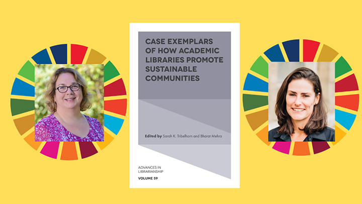 Margaret Henderson, Sarah Tribelhorn and book cover