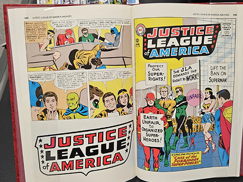 Comic from the "Hungry, Eat the Rich" exhibit case