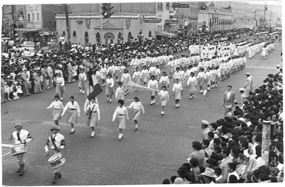 Traditional parade on Calle Benito Juárez