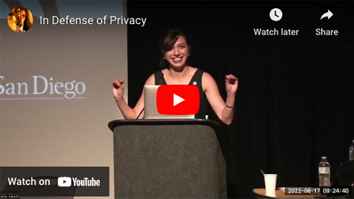 In Defense of Privacy