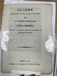 Image of Cuadro Historico de la revolucion de la America Mexicana