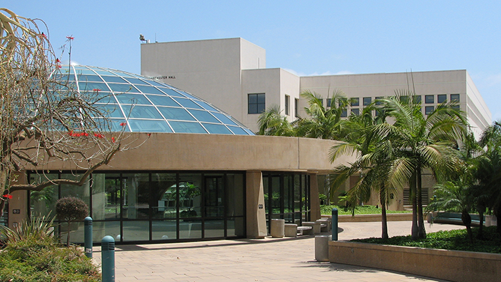 Library Dome and Manchester Hall