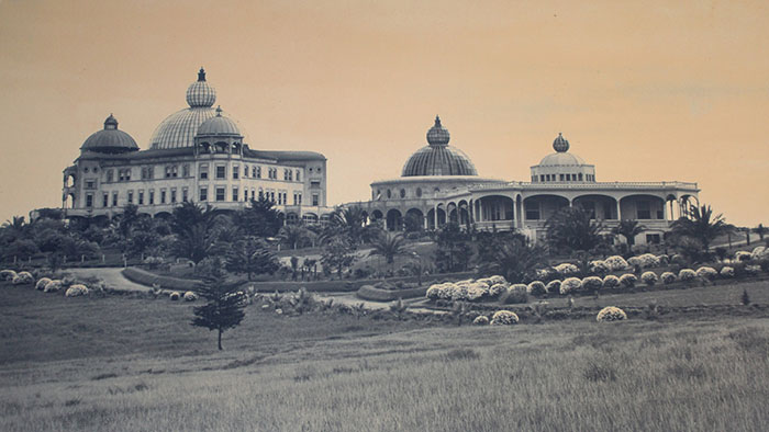 The main buildings of the Lomaland Theosophical community, located in Point Loma, San Diego from 1898 to 1942.